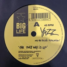 Yazz and The Plastic Population - The Only Way is Up - Vinyl Record 7" Single