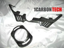 03 04 05 06 KAWASAKI ZR1000 ZR 1000 Z1000 CARBON FIBER CLUSTER COVER INSTRUMENT