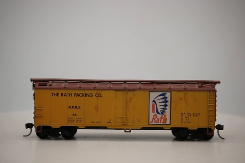 Mantua HO Scale The Rath Packing Co. RPRX 522 Refrigerator Car - Picture 6 of 6