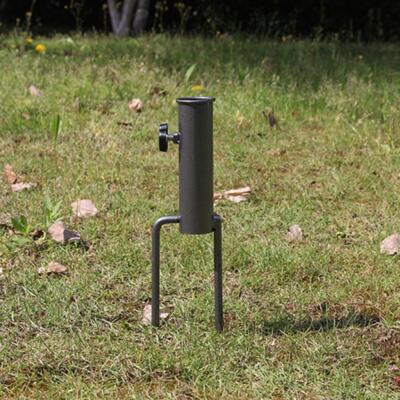 Sonnenschirm Schirmfuß Ständer Outdoor Garten Metall Sonnenschirmhalter mit 2 Gabeln