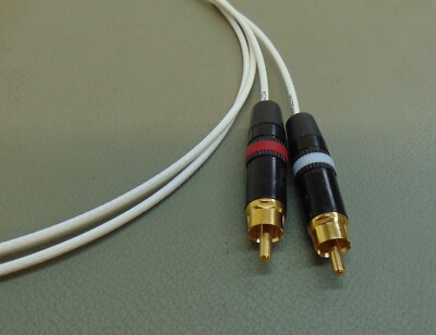 CONNECTS2 OXYGEN FREE CAR AMP AMPLIFIER RCA PHONO LEAD CABLE 5M COPPER