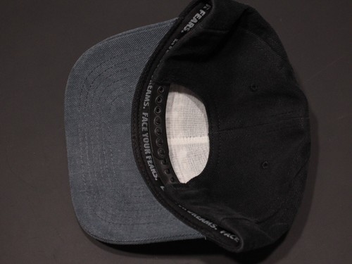 NO FEAR Vintage Baseball Hat 1990s Snapback Cap Made in USA - Picture 5 of 8