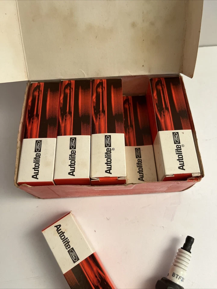 10 bujías Autolite Ford Truck C3tz-12405-A BTF31 1964-72/330/361/391 ¡NUEVAS! Foto 4 de 4