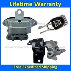 K3730 Motor & Trans Mount Set For 2017(from3/27/2017)-2022 Chevrolet Trax 1.4L