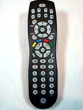 GE 7252 General Electric 8-Device Universal Black Remote Control 24927 CL3 1421