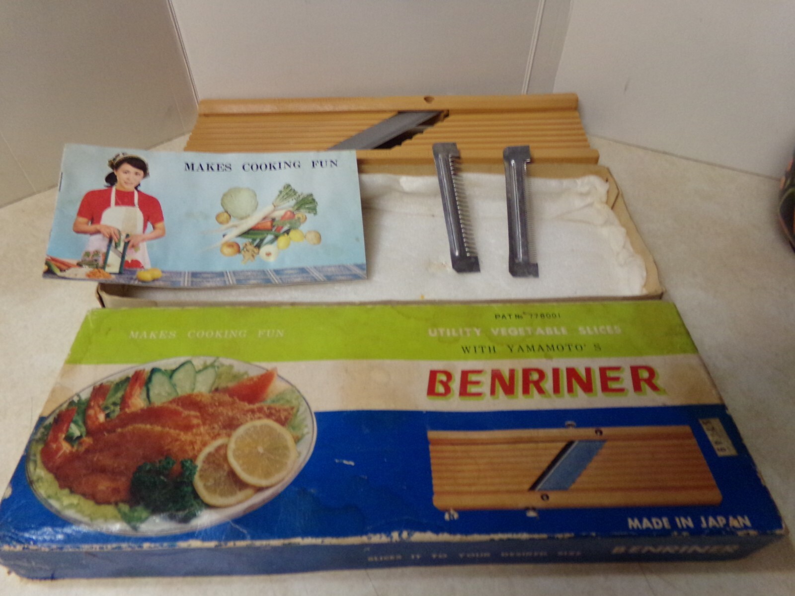 Benriner Vegetable Mandolin Slicer Japan Multiple Blades