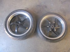 Roue avant et arrière avec bordures polies pour Honda 750 VFR - RC36 - Phase 1