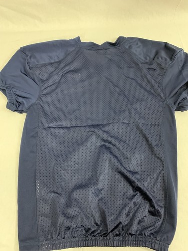 Nike Stock Vapor Football Jersey Youth Boy's Large Navy Blue 908739 - Picture 3 of 5