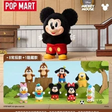 POP MART Mickey Family Cute Together Keychain Series Blind Box Confirmed Figure