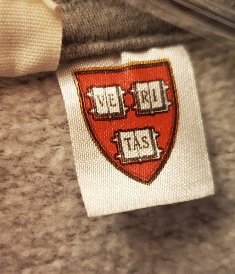 Harvard University H&M LOGG 连帽套衫运动衫灰色女式大号 — 第 4/4 张图片