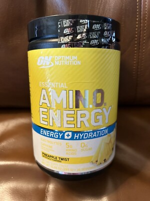 Optimum AMIN.O Energy Pineapple Twist 10oz 30 Servings
