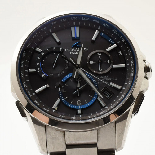Casio Oceanus Men's Black Watch - OCW-G1100-1AJF for sale