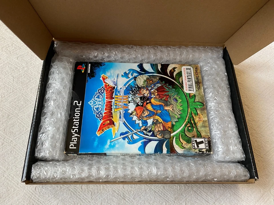Dragon Quest VIII Journey of the Cursed King PS2 - NTSC-U/C USA VGC CIB + Demo - Image 3 of 4