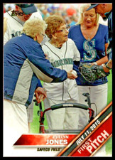 2016 TOPPS FIRST PITCH #FP5 EVELYN JONES SEATTLE MARINERS