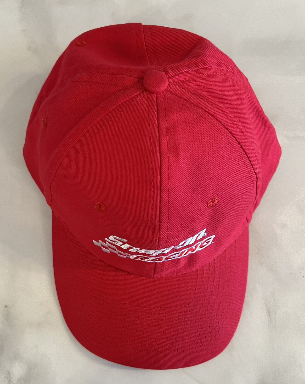 Snap-On Racing Adjustable Strapback Red Baseball … - image 5