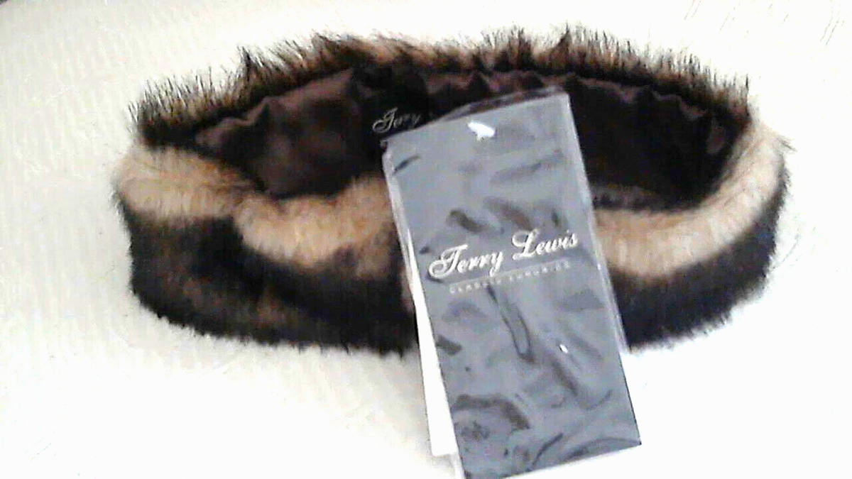 Faux Fur Head Band‎ Silver Fox Terry Lewis Classic Luxuries Silver Fox Fur Headband | Bella del Mondo Hamilton main image 4