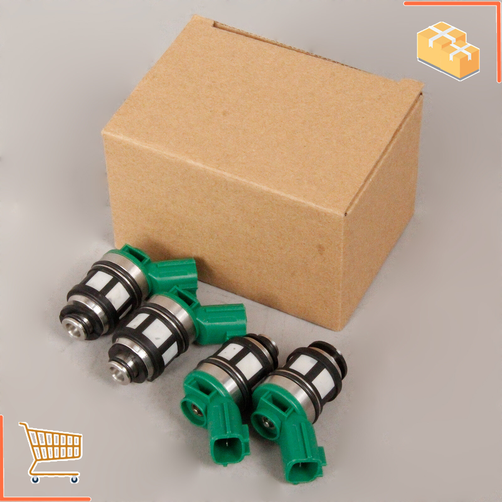 4x Fuel Injectors For 20002004 Nissan Frontier Xterra 9697 Pickup 2