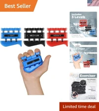 Ergonomic Finger Trainer for Forearm and Hand Strengthening - Therapy Essential