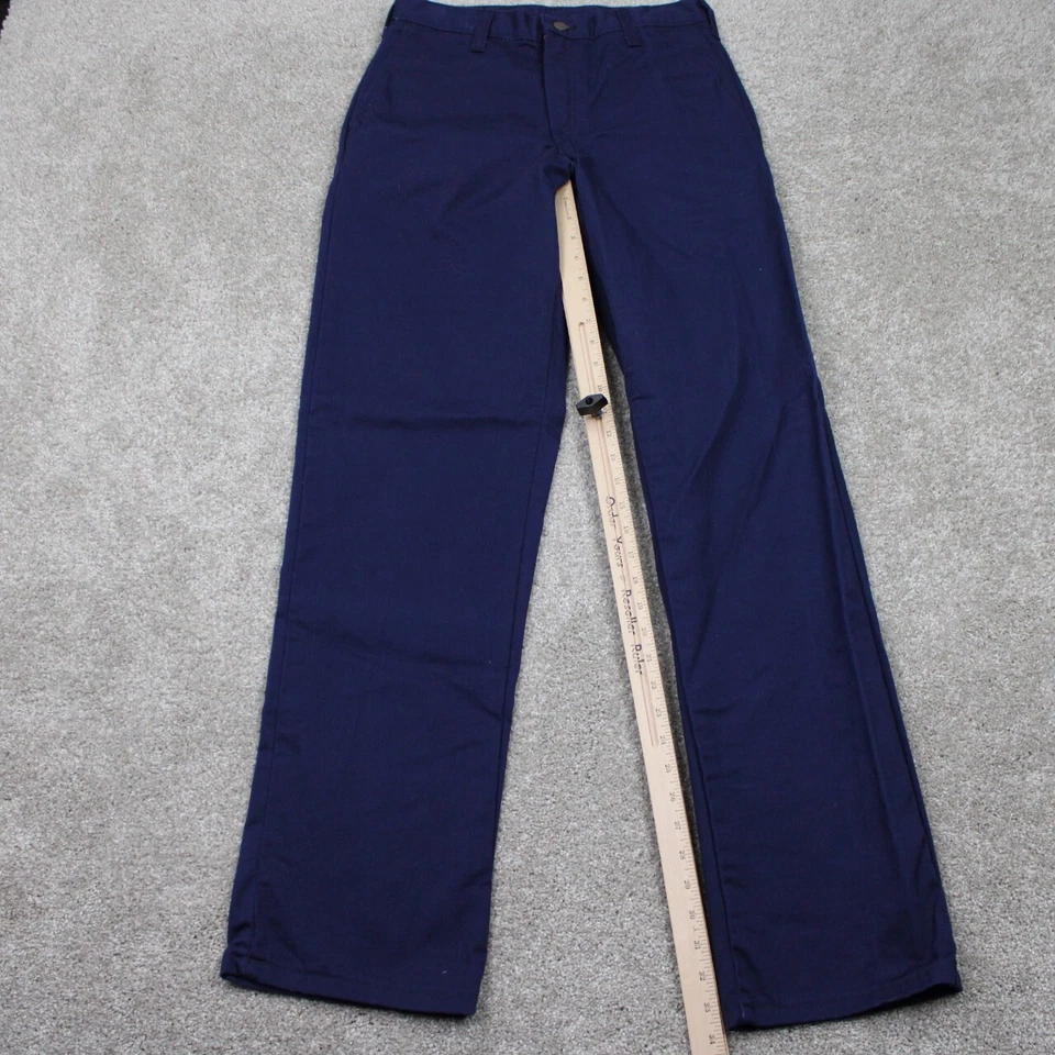 Pantalones Workrite FR 2112 Hombre 30x34 Azul Ignífugo Westex Indura Algodón Gato 2 Foto 3 de 4