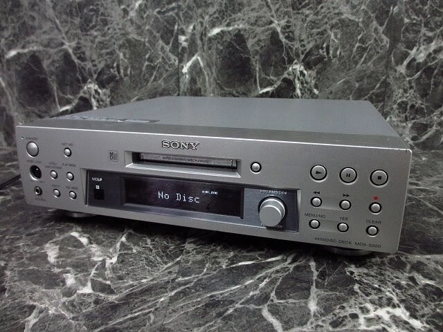Sony MD Deck MDS – S500 From Japan Used