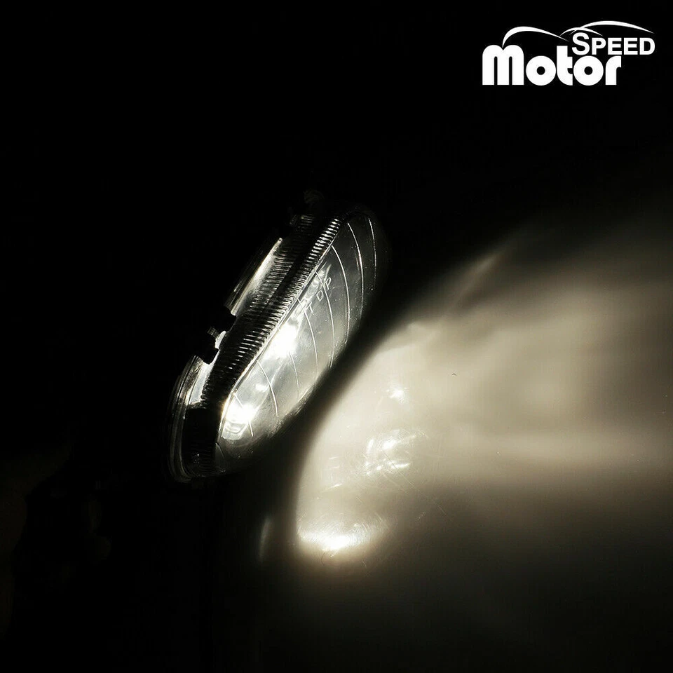 Fog Lights For 2003 2004 2005 2006 Mercedes Benz E320 E500 Clear Len Lamp w/Bulb Foto 4 de 4