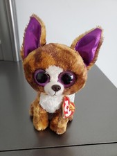 Ty Beanie Boos 6" Dexter Chihuahua Dog Plush Stuffed Animal 2018 AS IS SEE PICS