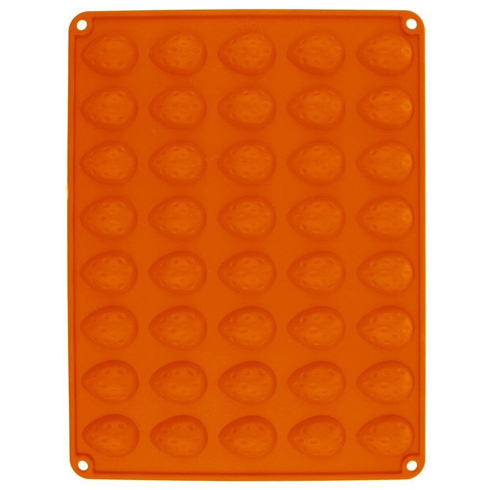 ORION Silikonbackform / Backform NÜSSE für Kekse Pralinen 40 Stück