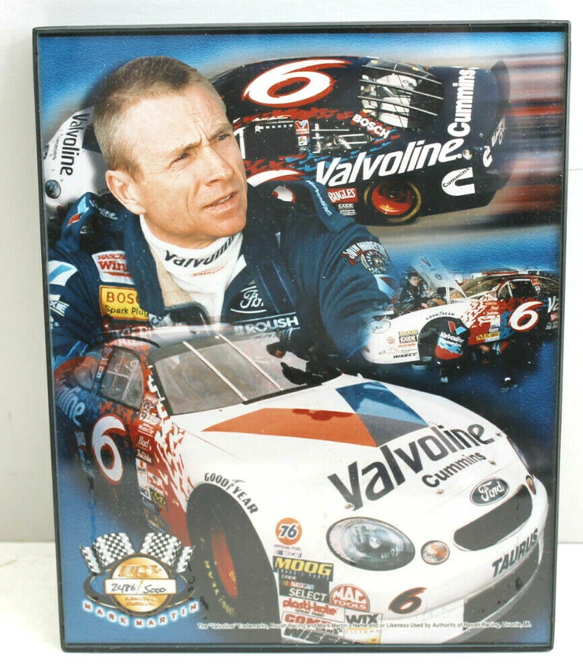 18pc Mark Martin Memorabilia Lot Diecast Car Racing Team Truck Watch Cap Picture - Image 4 of 4