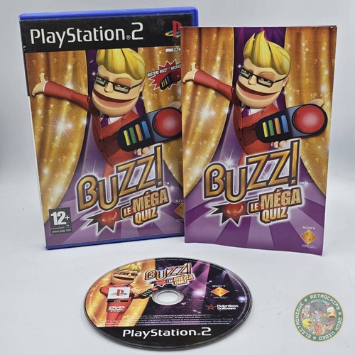 Rétrogaming Sony BUZZ MEGA QUIZZ | Darty