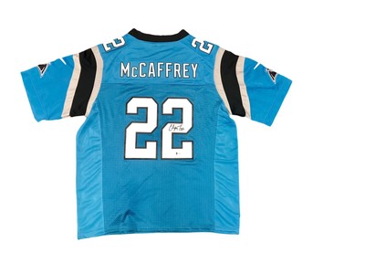 mccaffrey jersey blue