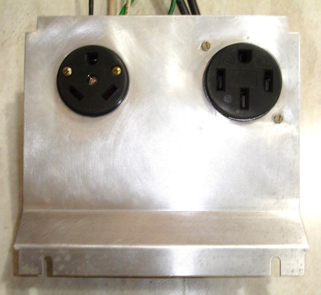 Obsolete Powercraft PM2 RV power pedestal Receptacle kit 50 & 30 Amp