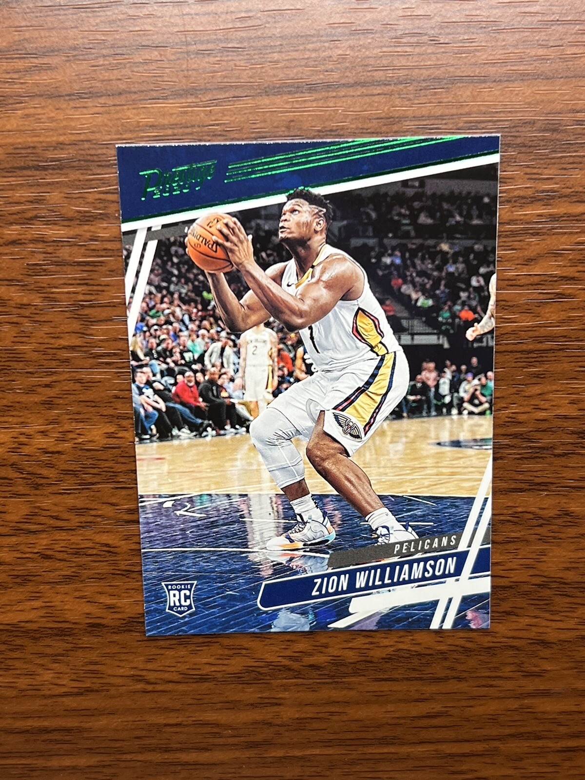 2019-20 Chronicles Zion Williamson GREEN ROOKIE #60 PRESTIGE Panini Pelicans SP