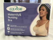 4 Pack Medium Push Up Silk Seamless Nursing Bra for Breastfeeding and Maternity