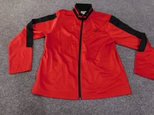 and1 jacket large red mens y2k vintage basketball zip retro logo