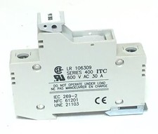 NEW ITC LR 106309 400 SERIES 1-POLE FUSE HOLDER 30 A