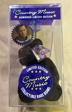 Randy Travis Country Music Numbered Limited Edition Collectible Rare Bear