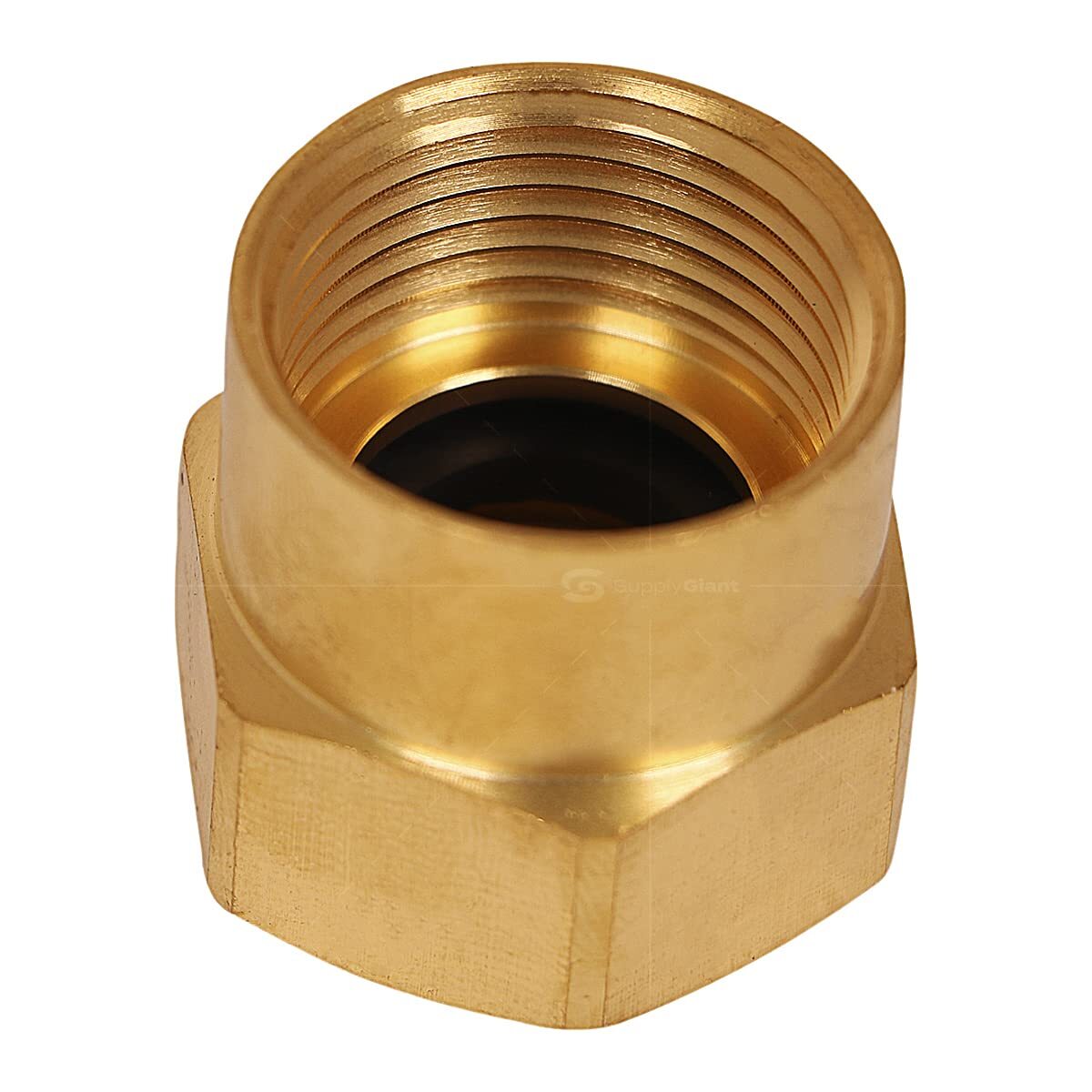 10-Pack Brass Garden Hose Adapter – 3/4" FHT X 1/2" MIP – Solid Brass, Corrosion Resistant – For Connecting Hoses To Irrigation, Spigots & Plumbing