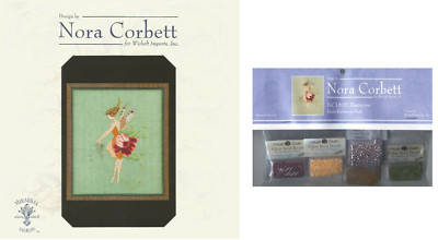 Nora Corbett Mirabilia Cross Stitch PATTERN /& EMBELLISH PK Santa/'s Sleigh NC122