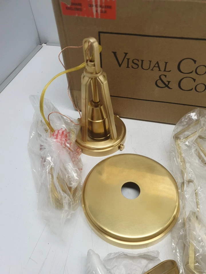 Visual Comfort CHC 5461AB Layton 14" Colgante Interior Falta el Sábalo en forma de campana Foto 3 de 4