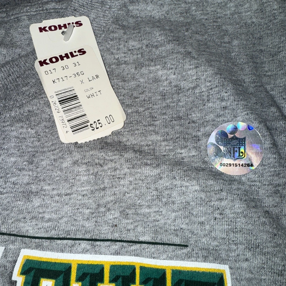 GREEN BAY PACKERS The Favre Five T-SHIRT XL NOS TAGS GREG JENNINGS SIGNED NFL - Image 4 of 4