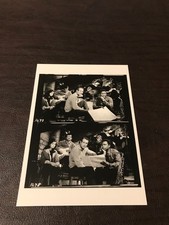 NEW UNPOSTED  MOVIE  POSTCARD - LARRY SHAW - PAUL NEWMAN ET SIDNEY POITIER...