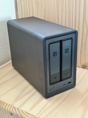 UGREEN NAS DXP2800 Bundle w/ 8TB WD Red Plus HDD - Intel N100 Quad-core CPU