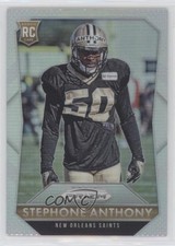 2015 Panini Prizm Rookies Silver Prizm Stephone Anthony #286 g6p