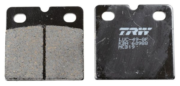 TRW Bremsbelagsatz, Scheibenbremse MCB19 FüR BMW Motorcycles MZ Motorcycles-image