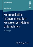 Inga Haase | Kommunikation In Open Innovation-Prozessen Von Kleinen Unternehmen