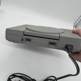 Sony PlayStation 1 Game Console Gray Tested Working With Cord