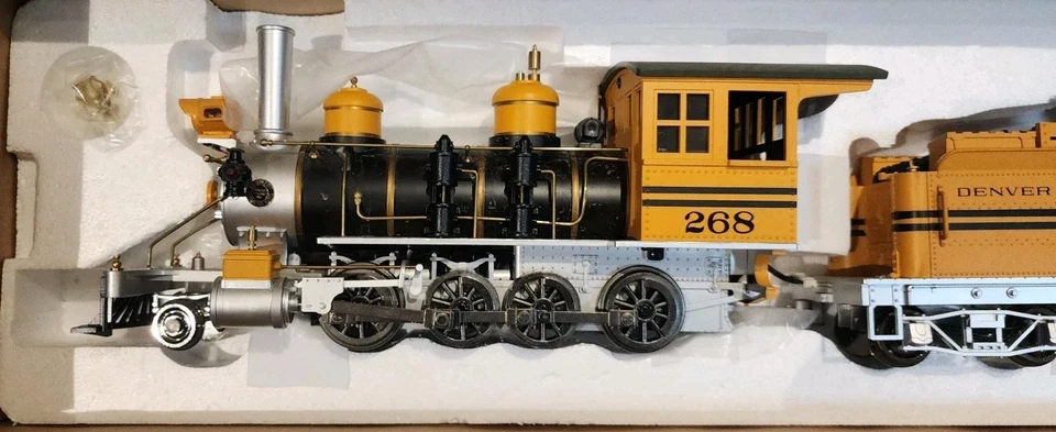 Aristo-Craft G Scale C-16 2-8-0 Locomotive D&RGW #268 - Image 3 of 4