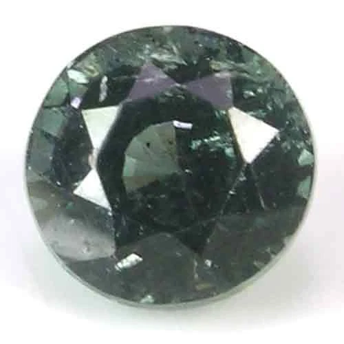 GRACEFUL TANZANIA INTENSE GREEN CHANGE TO RED GARNET GEM - ROUND CUT