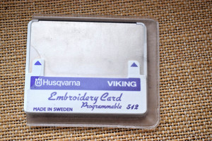 Husqvarna Viking Programmable Embroidery Card OEM Memory Card