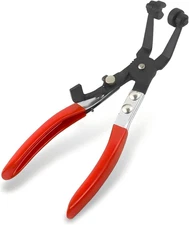 Hose Clamp Pliers Repair Tool for Removal and Installation of Ring-Type，Swivel J